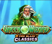 Fire Blaze Green Wizard